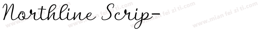 Northline Scrip字体转换